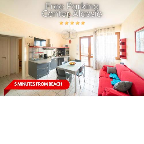 Free Parking 5 min dal Mare ad Alassio Centro