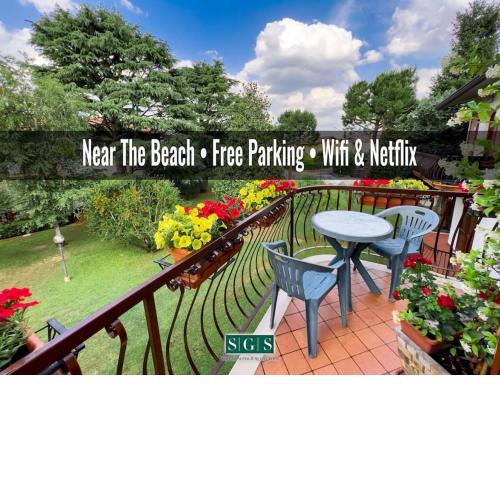 Free Parking, near the beach, Netflix e Wifi