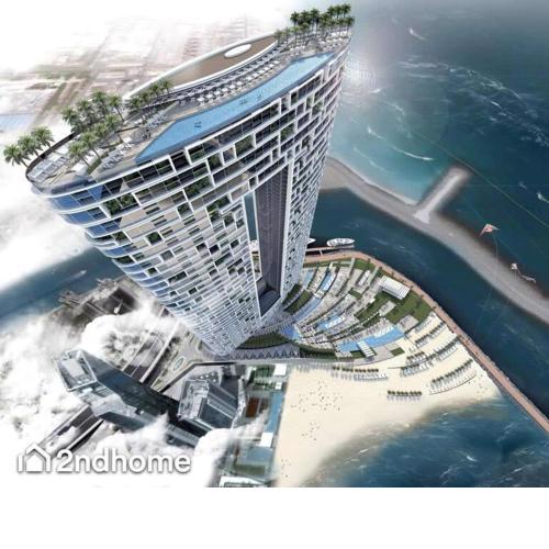 Full Ain Dubai View - The Address Beach Residence