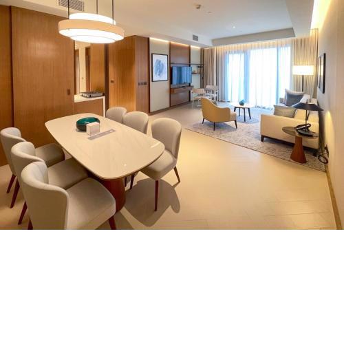 Full Burj khalifa View - 3BR The Address Opera