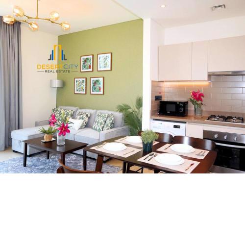 Fully Furnished 1 Bed in Sobha Creek Vista hosted by Desert City Stays