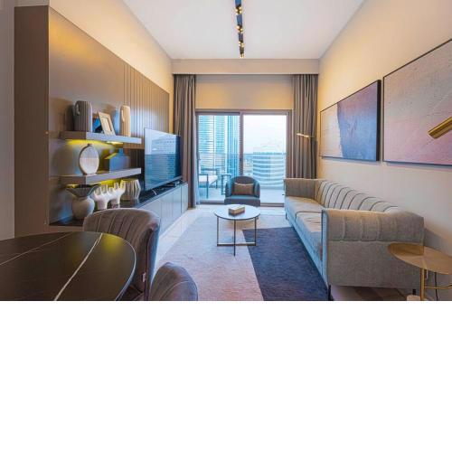 Fully Upgraded 1BR at MAG 318 Business Bay
