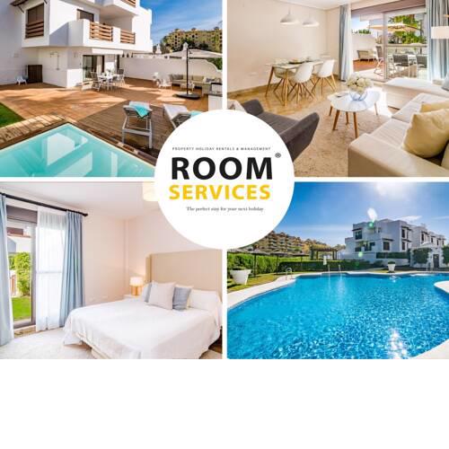 GH-Beautiful 2 bedroom apt with small pool