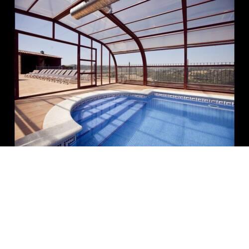 Gironella Villa Sleeps 17 with Pool