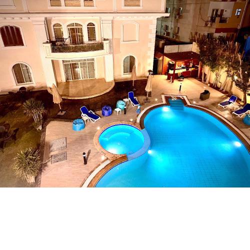 Giza Palace Pyramids View