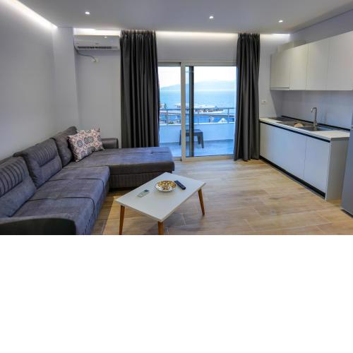Gjoka Apartments, in front of Bougainville Bay Sarande