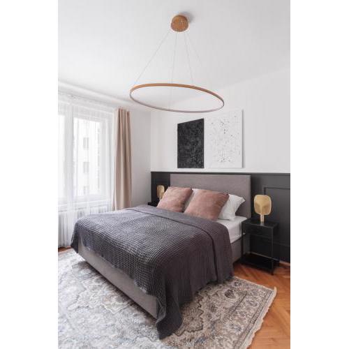 Glamorous Apt w Balcony near Vltava River by Prague Days
