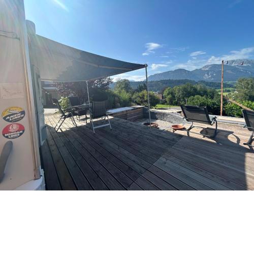 Glamping mit wundervollen Ausblick
