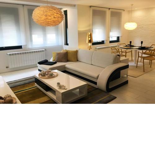 Golden & White Home