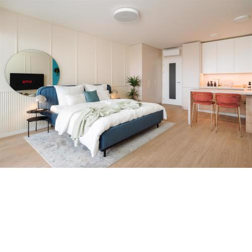 Good Vibe Studio near Metro - Garage, Air-Conditioning, Vinyl player