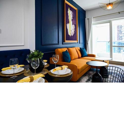 Greek Gods Luxury JLT 1BHK with Stunning Lake View close to Metro