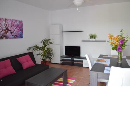 Ground floor apartment with kitchenette, private patio, North facing