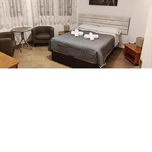 Habitación amoblada, baño privado