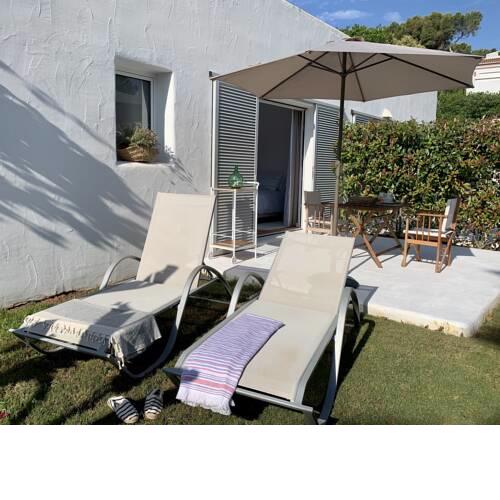 Habitación con jardín y terraza en el Tosalet