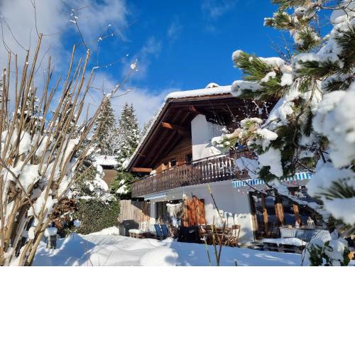 Half chalet with garden & balcony - 4' to the lake