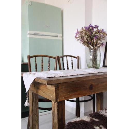 Handcrafted wooden apartment
