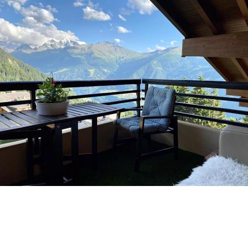 Highest terrace Verbier center. Top comfort & view