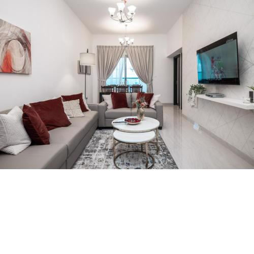 HiGuests - Family-Size Apt With Terrace Facing Burj Khalifa