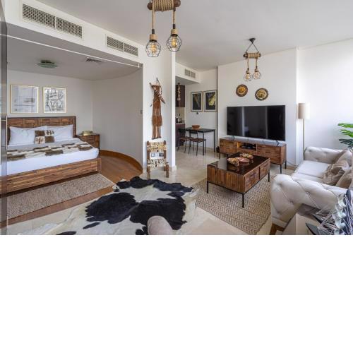 HiGuests - Unique Studio Interior With Stunning Views in DIFC