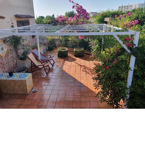 Hill park sea view apartment with terrace