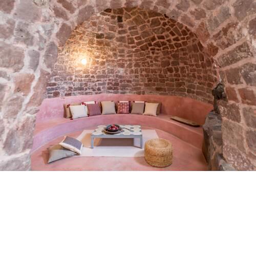 Historic cave Old bakery Oia santorini by cycladica