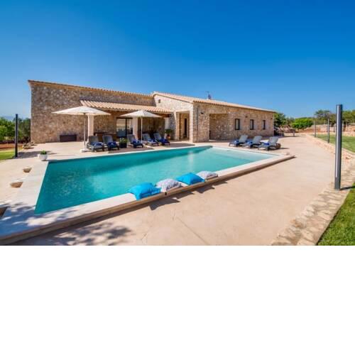 Holiday Home in Ariany Sleeps 8 with Pool Air Con and WiFi