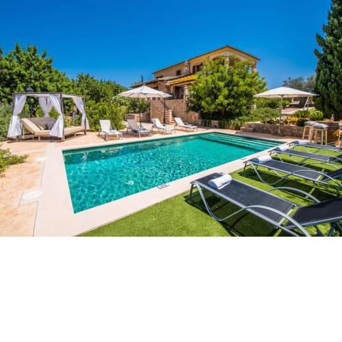 Holiday Home in Caimari Sleeps 8 with Pool Air Con and WiFi