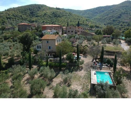 Holiday home in Castiglion Fiorentino with pool on vineyard
