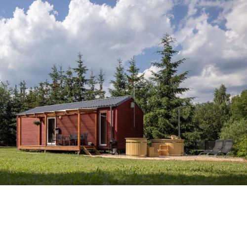 Holiday Home Pod Liščím Kopcem 2-2 hot tube by Interhome