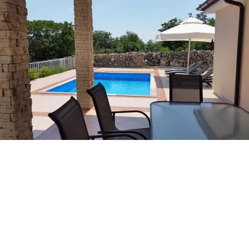 Holiday house with a swimming pool Vrh (Krk) - 17073
