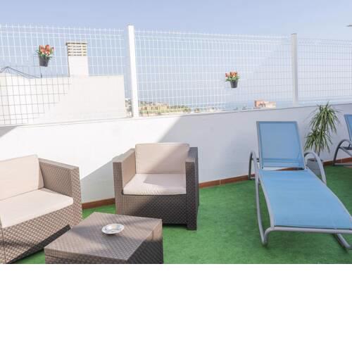 Holidays2Malaga Atico El Palo & terraza solarium & playa