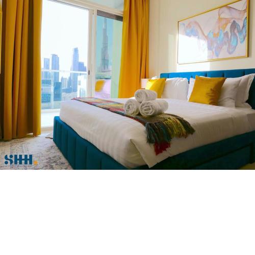 Homey 1 BR w/ Burj Khalifa view!