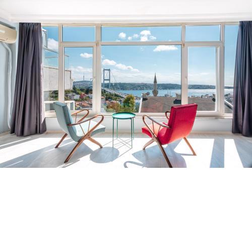 Homie Suites - Penthouse w Bosphorus view