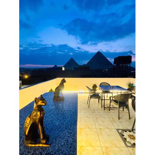 Horus pyramids view