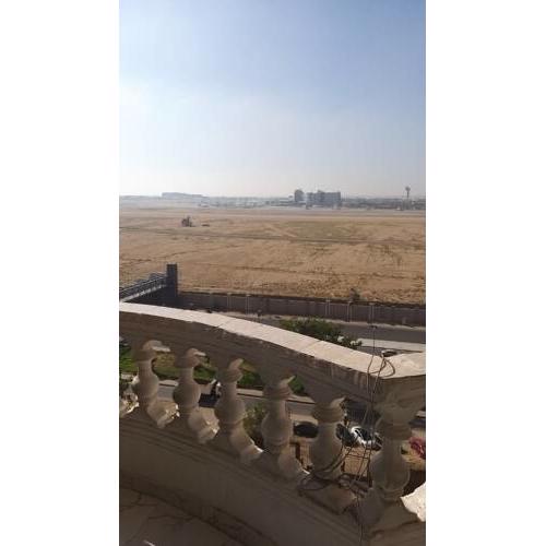 Hotel apartments in front of Cairo International Airport