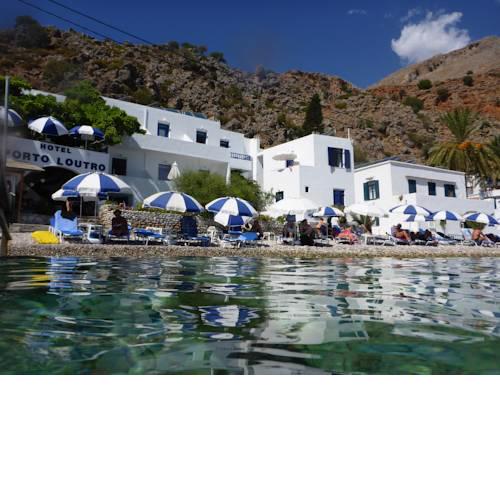 Hotel Porto Loutro on the Beach