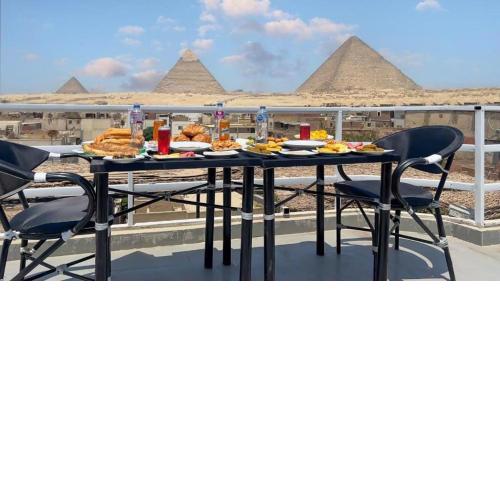 House of pyramids view INN