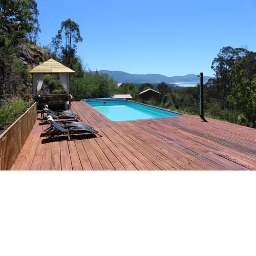 House with 11 bedrooms in San Cibran with wonderful sea view private pool terrace