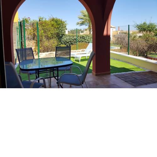 House with 2 bedrooms in Ayamonte with wonderful sea view shared pool and enclosed garden 10 km from the beach