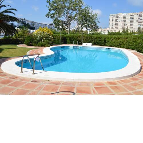 House with 2 bedrooms in Benalmadena with shared pool furnished terrace and WiFi