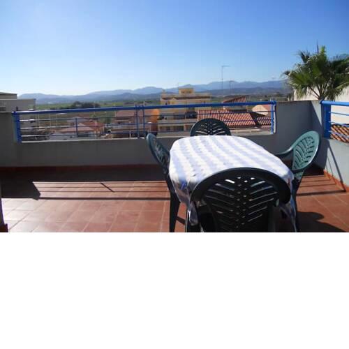 House with 2 bedrooms in Chilches with wonderful mountain view enclosed garden and WiFi