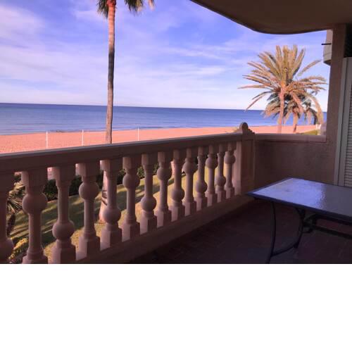 House with 2 bedrooms in Denia with wonderful sea view shared pool and furnished terrace