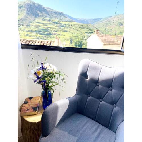 House with 2 bedrooms in Viguera with wonderful mountain view and WiFi 103 km from the beach