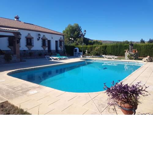 House with 3 bedrooms in Arriate with wonderful mountain view private pool enclosed garden