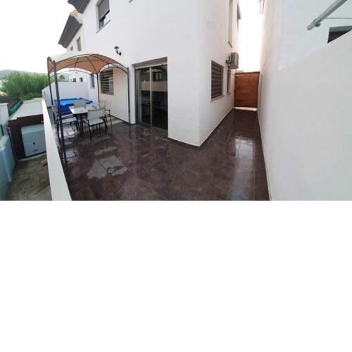 House with 3 bedrooms in Gandia with wonderful mountain view furnished terrace and WiFi 800 m from the beach