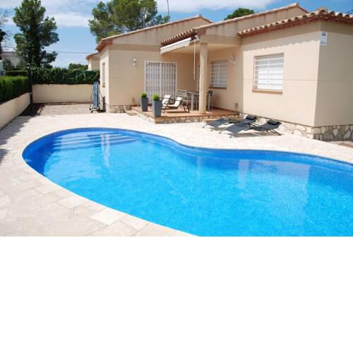 House with 3 bedrooms in Les Tres Cales with private pool enclosed garden and WiFi 800 m from the beach