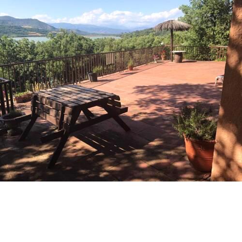 House with 3 bedrooms in Llimiana with wonderful lake view and enclosed garden