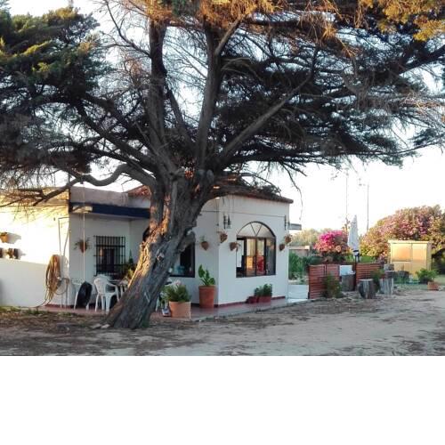 House with 3 bedrooms in Rota with wonderful sea view enclosed garden and WiFi 50 m from the beach
