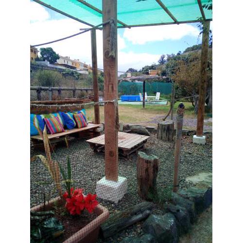 House with 3 bedrooms in San Cristobal de La Laguna with wonderful mountain view terrace and WiFi 3 km from the beach