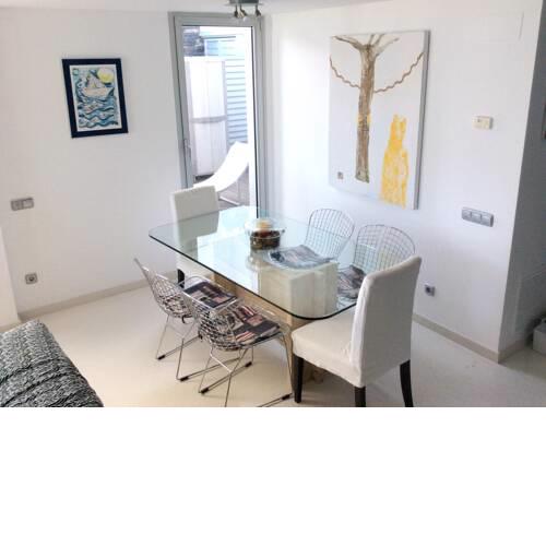 House with 3 bedrooms in Sant Pere de Ribes with wonderful sea view shared pool enclosed garden